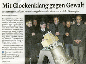 Artikel aus dem Kölner Stadtanzeiger vom 15. Januar 2015